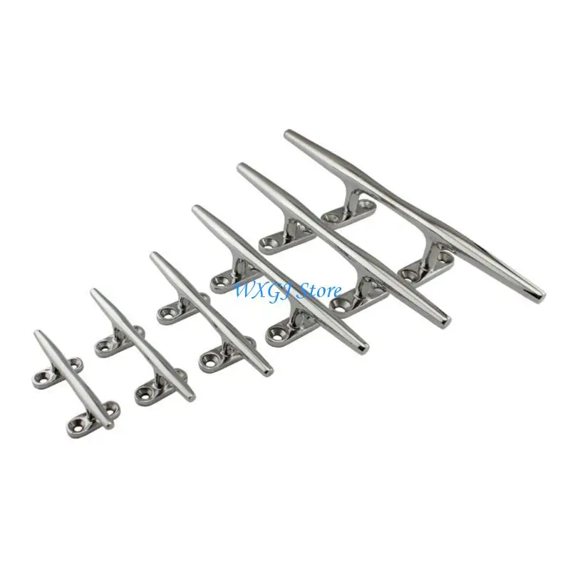 37JE 316 Stainless Steel Cleat 4/5/6//8/10/12 inch Boat Dock Cleat
37JE 316 Stainless Steel Cleat 4/5/6//8/10/12 inch Boat Dock Cleat