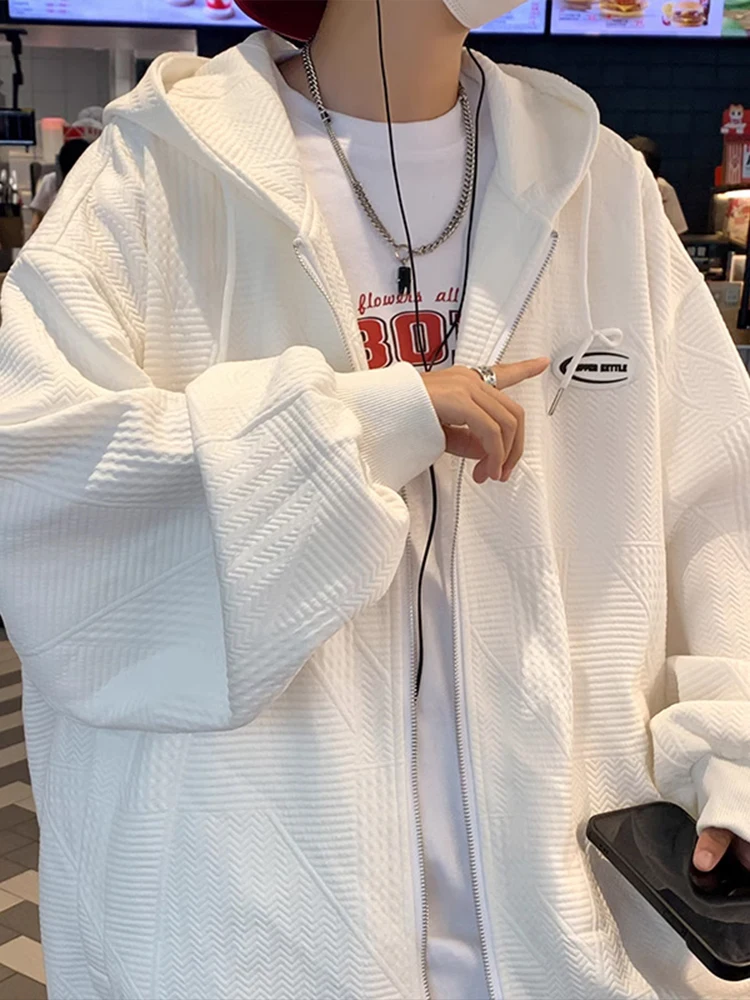 Молодежная американская толстовка оверсайз с капюшоном для подростков, на молнии, повседневная, удобная, свободного кроя, свитшот-куртка
Молодежная американская толстовка оверсайз с капюшоном для подростков, на молнии, повседневная, удобная, свободного кроя, свитшот-куртка