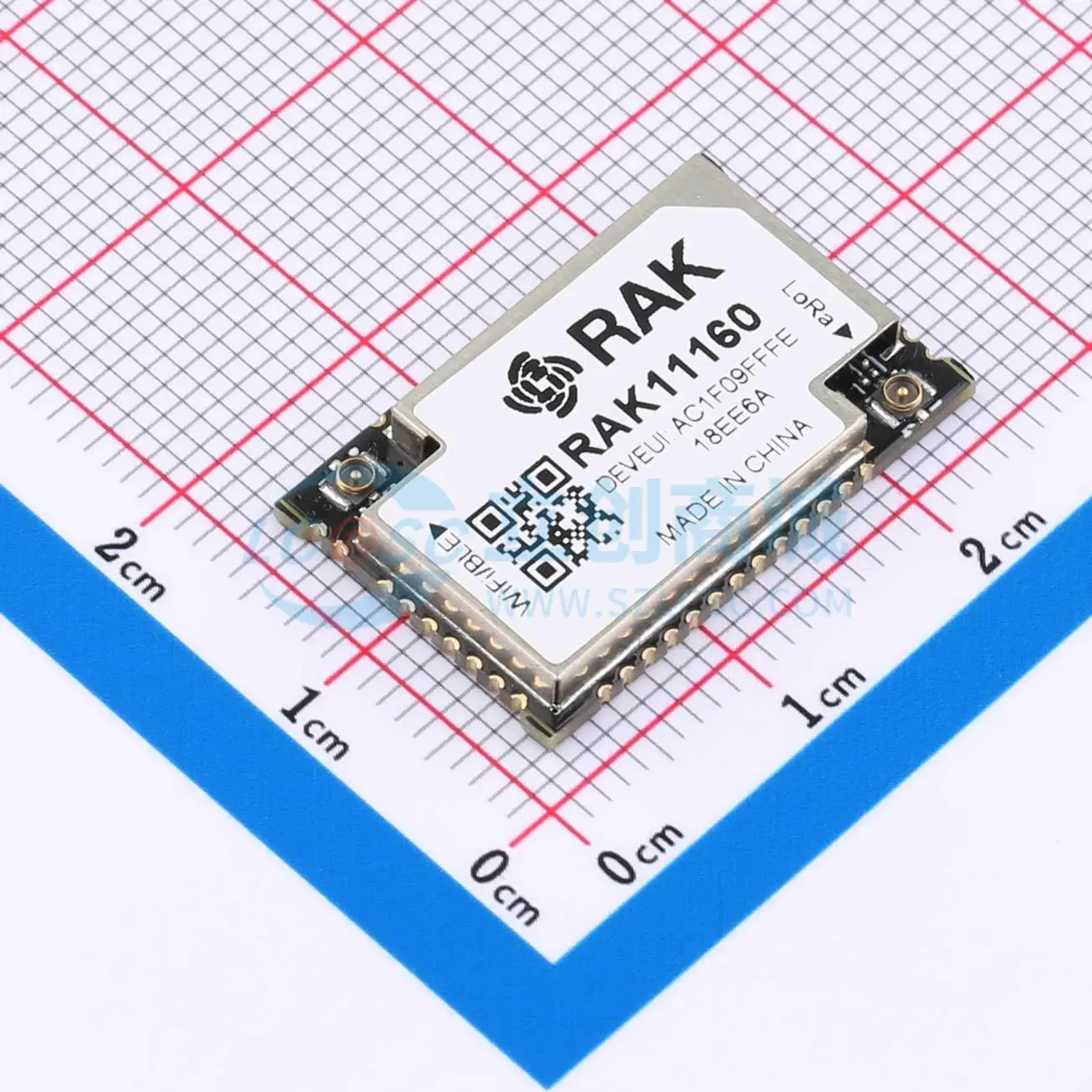 4pcs RAK11160-8-SM-I SMD 23x15mm LoRa Wireless RF Transceiver Module
4pcs RAK11160-8-SM-I SMD 23x15mm LoRa Wireless RF Transceiver Module