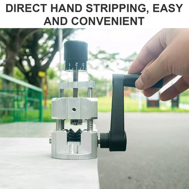 Manual Wire Stripping Machine 0.08''-1' Wire Strippers Machine for Scrap Coppers Dropshipping
Manual Wire Stripping Machine 0.08''-1' Wire Strippers Machine for Scrap Coppers Dropshipping