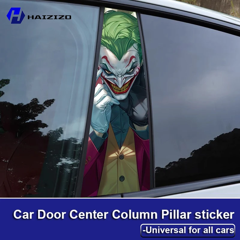 HAIZIZO Joker Car Graffiti Stickers Fun Cool Waterproof Sunscreen Vinyl Film Car B-pillar Scratch resistant Decoration refit PET
HAIZIZO Joker Car Graffiti Stickers Fun Cool Waterproof Sunscreen Vinyl Film Car B-pillar Scratch resistant Decoration refit PET