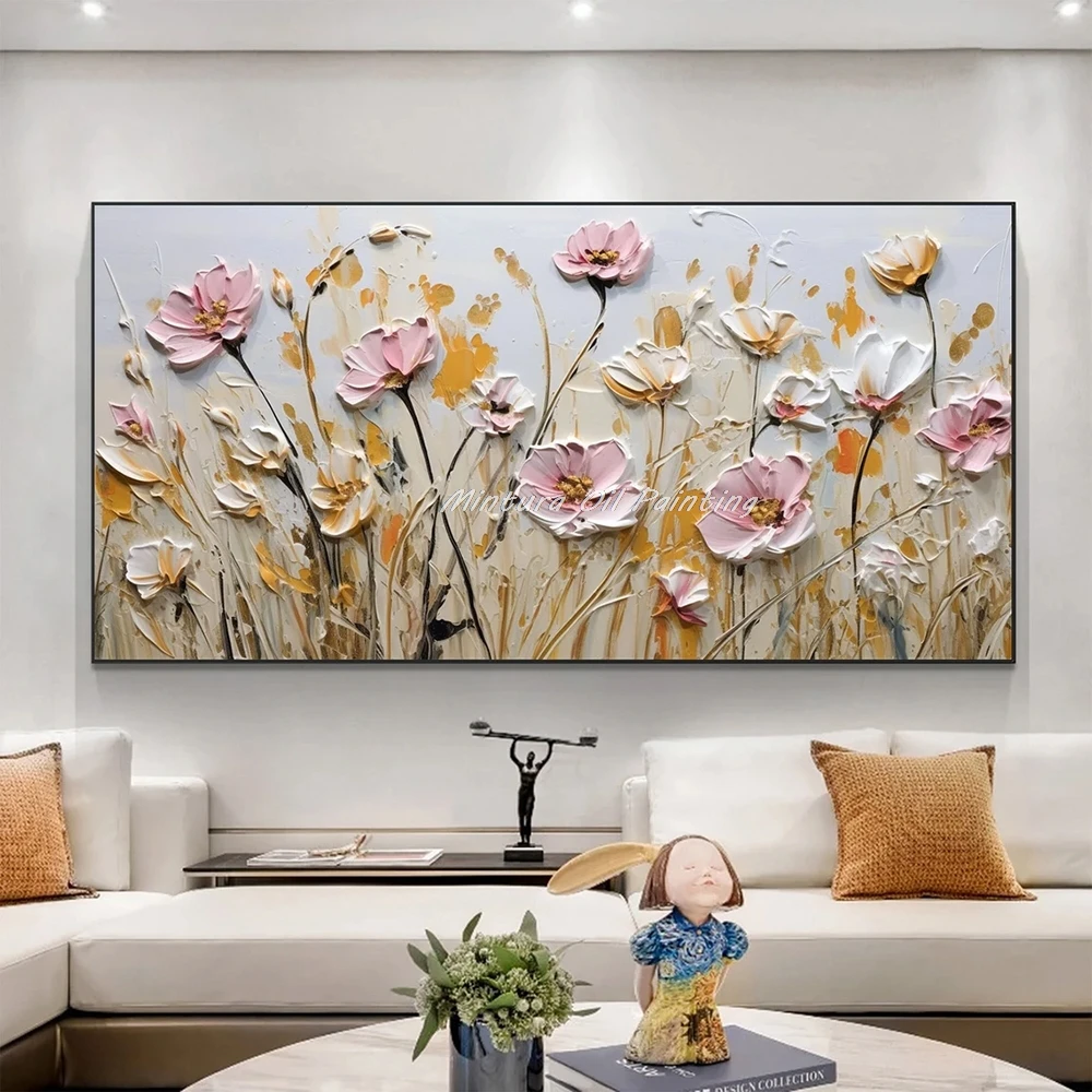 Mintura,100% Handpainted 3D Knife Flower Oil Painting on Canvas,Modern Home Decor,Wall Art Picture,Abstract Texture Large Poster
Mintura,100% Handpainted 3D Knife Flower Oil Painting on Canvas,Modern Home Decor,Wall Art Picture,Abstract Texture Large Poster