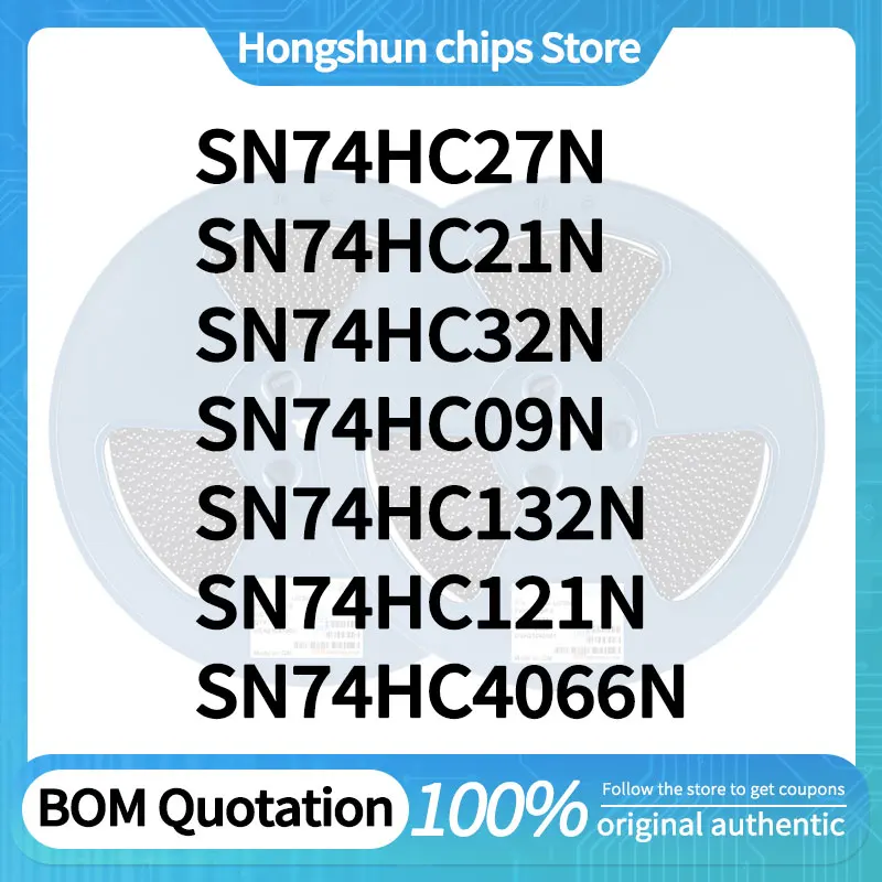 SN74HC09N SN74HC32N SN74HC132N SN74HC21N SN74HC27N SN74HC4066N SN74HC121N Standard version
SN74HC09N SN74HC32N SN74HC132N SN74HC21N SN74HC27N SN74HC4066N SN74HC121N Standard version