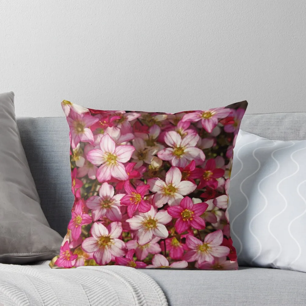 Pink and White Rockfoil Flowers Throw Pillow Sofa Cover ornamental pillows for living room Throw Pillow pillow
Pink and White Rockfoil Flowers Throw Pillow Sofa Cover ornamental pillows for living room Throw Pillow pillow