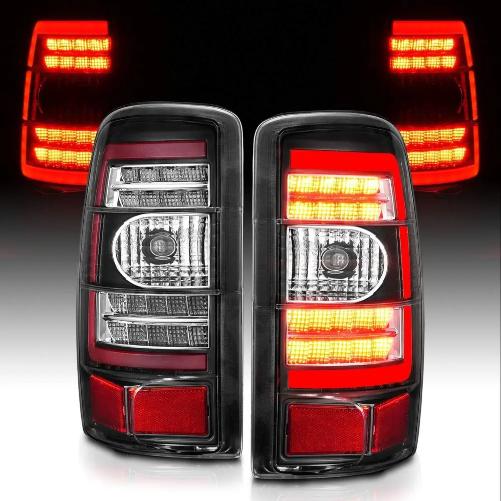for 2000-2006 Chevy Tahoe Suburban/GMC Yukon Denali XL Black LED Tube Replacement Taillights Assembly Brake Lamps Set - Passenge
for 2000-2006 Chevy Tahoe Suburban/GMC Yukon Denali XL Black LED Tube Replacement Taillights Assembly Brake Lamps Set - Passenge