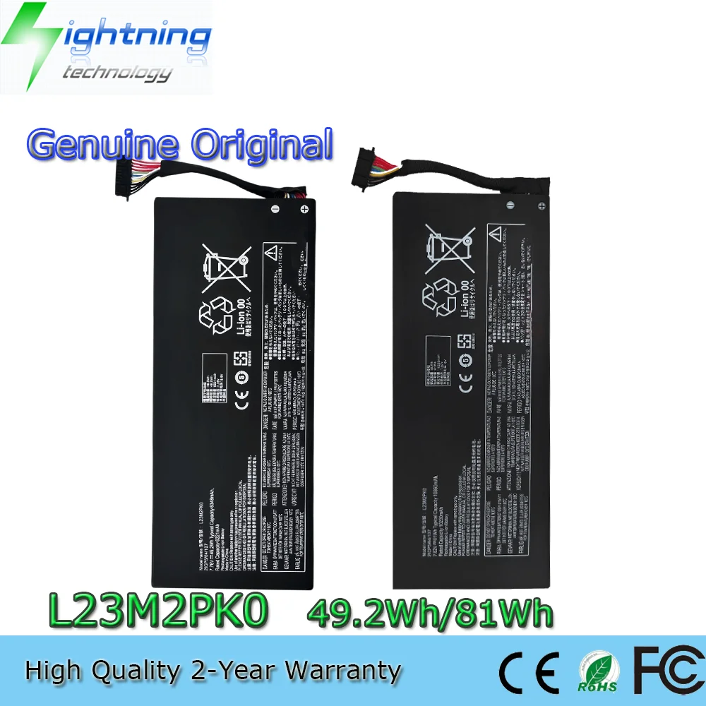 Genuine Battery For Lenovo Legion Go 8APU1 AMD Handheld L23B2PK0 L23D2PK0 L23M2PK0
Genuine Battery For Lenovo Legion Go 8APU1 AMD Handheld L23B2PK0 L23D2PK0 L23M2PK0