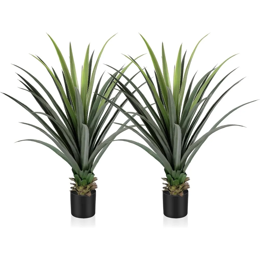 4-foot 30 Leaf Artificial Thorn Agave, 2 Artificial Agave Plants, Suitable for Indoor and Outdoor Decoration
4-foot 30 Leaf Artificial Thorn Agave, 2 Artificial Agave Plants, Suitable for Indoor and Outdoor Decoration