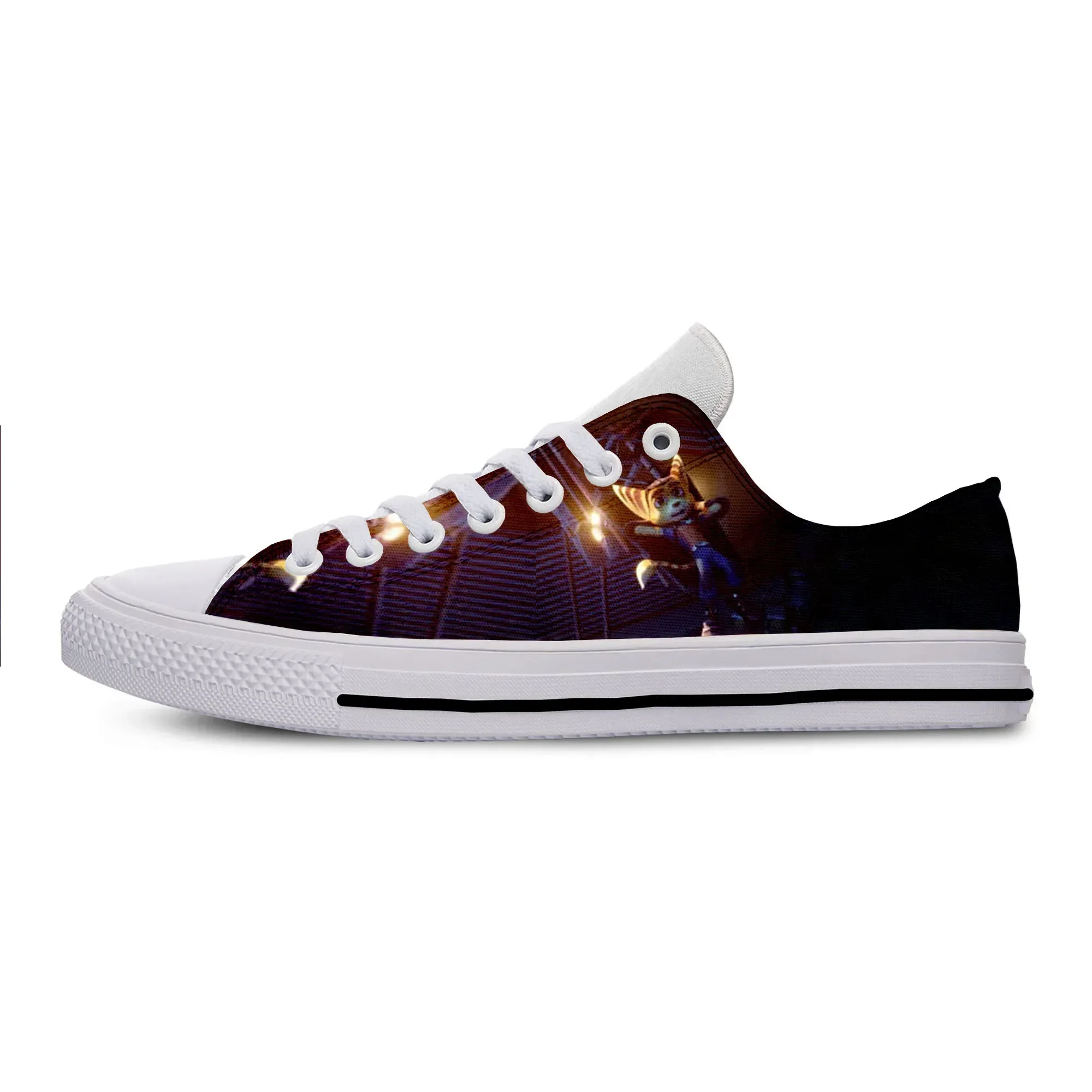 Hot Cool Summer Sneakers Handiness Latest Casual Shoes Cartoon Cute Game Men Women Ratchet Clank Lightweight Low Top Board Shoes
Hot Cool Summer Sneakers Handiness Latest Casual Shoes Cartoon Cute Game Men Women Ratchet Clank Lightweight Low Top Board Shoes