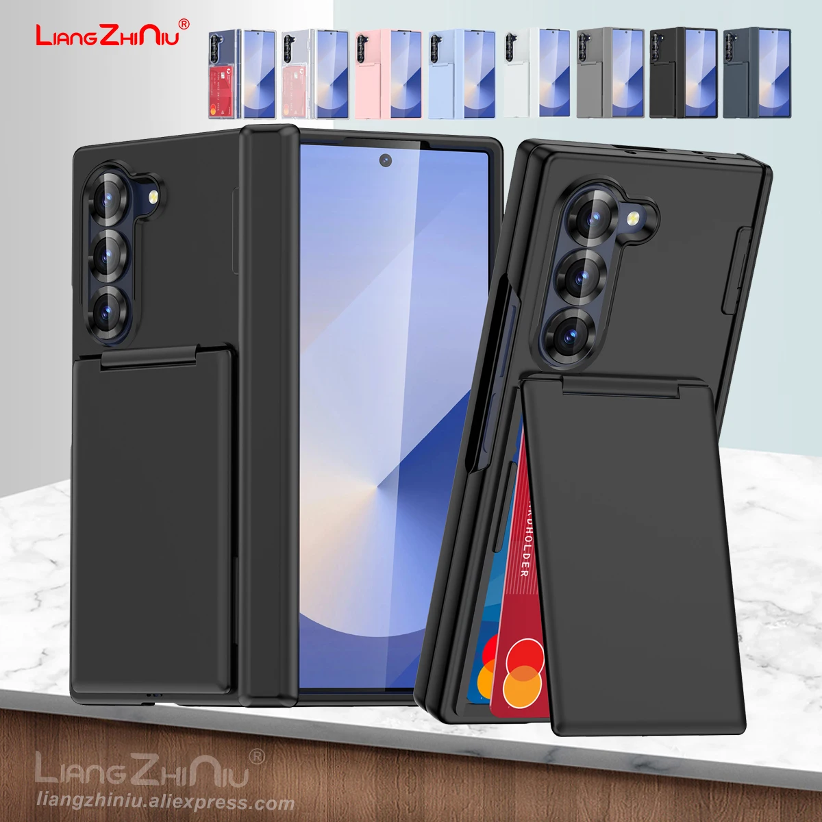 For Samsung Galaxy Z Fold 7 6 Phone Case Hinged Protective Back Cover Hidden Card Pouch Opening Stand 360 Shockproof Hard Cover
For Samsung Galaxy Z Fold 7 6 Phone Case Hinged Protective Back Cover Hidden Card Pouch Opening Stand 360 Shockproof Hard Cover