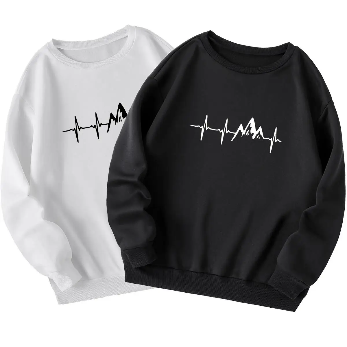 Mens Tracksuit O Neck Pullover Hot Sales Printing Sweatshirt Black White 2 Color Casual Jogging Versatile Tops Clothing S-4XL
Mens Tracksuit O Neck Pullover Hot Sales Printing Sweatshirt Black White 2 Color Casual Jogging Versatile Tops Clothing S-4XL