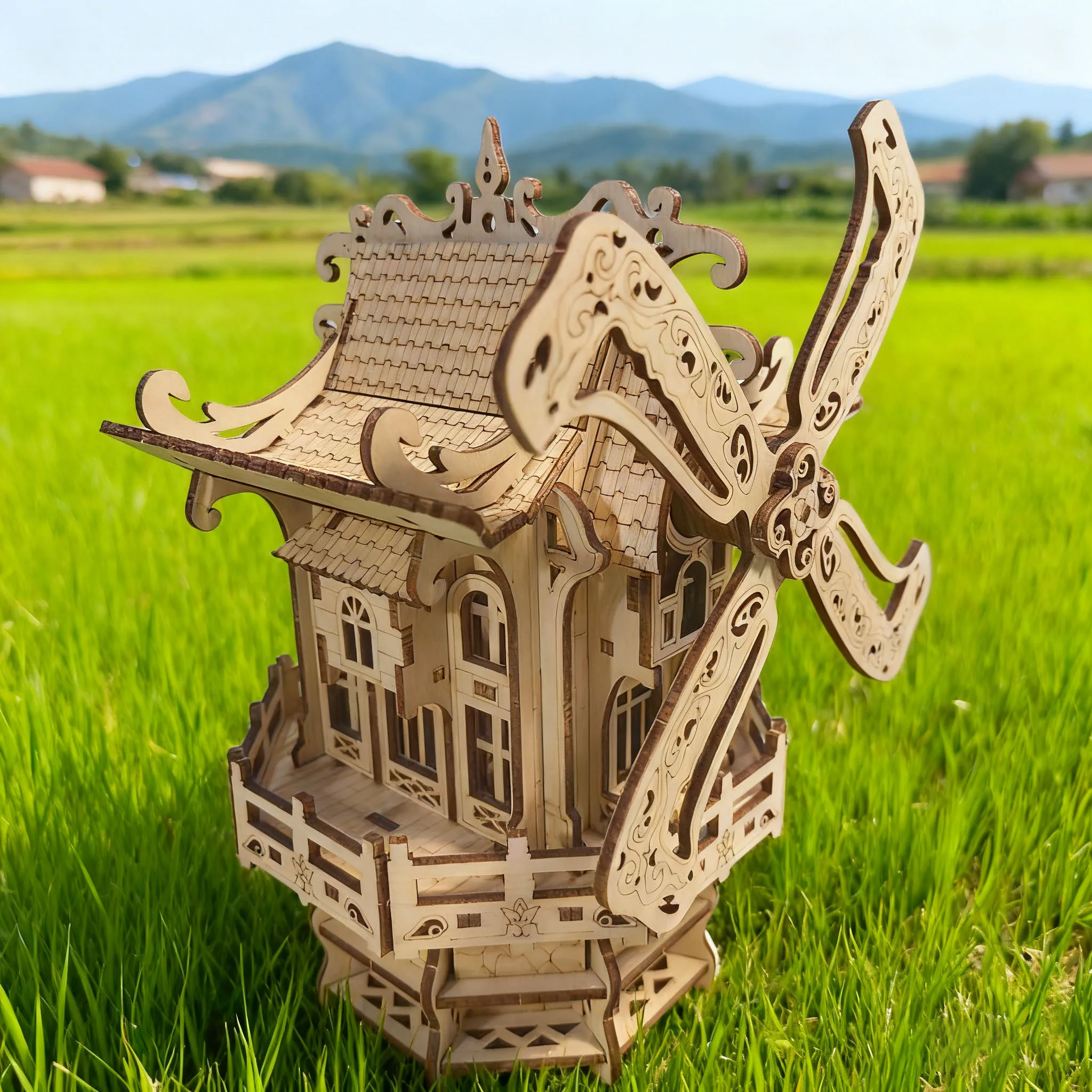 3D головоломка DIY деревянный дом модель ветряной мельницы комплект забавный сборочный набор деревянные строительные блоки идеальный подарок идеальный праздничный подарок
3D головоломка DIY деревянный дом модель ветряной мельницы комплект забавный сборочный набор деревянные строительные блоки идеальный подарок идеальный праздничный подарок