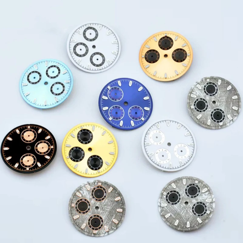 High-e New Dial Modification VK63 Green Luminous Multifunction Quartz Movement Watch Modification Parts Modification Accessories
High-e New Dial Modification VK63 Green Luminous Multifunction Quartz Movement Watch Modification Parts Modification Accessories