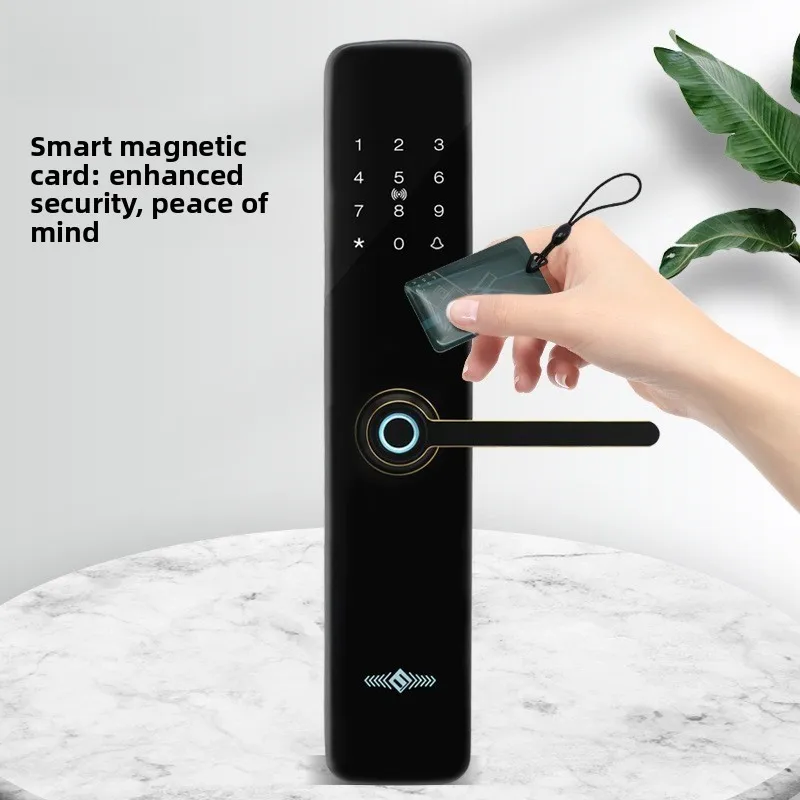 Smart Fingerprint Password Electronic Lock Magnetic Card Induction Lock Apartment Door Anti-theft Door Lock
Smart Fingerprint Password Electronic Lock Magnetic Card Induction Lock Apartment Door Anti-theft Door Lock
