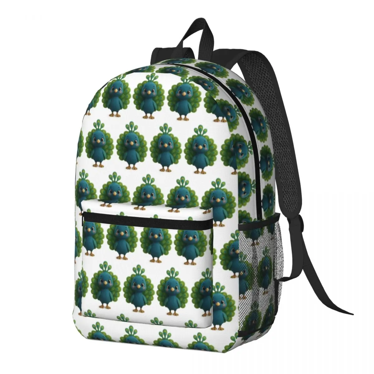 Adorable Peacock With Colourful Tail Feathers Backpack Daypack Large Capacity Kid BookBag School Bag Shoulder Bags for Men Women
Adorable Peacock With Colourful Tail Feathers Backpack Daypack Large Capacity Kid BookBag School Bag Shoulder Bags for Men Women
