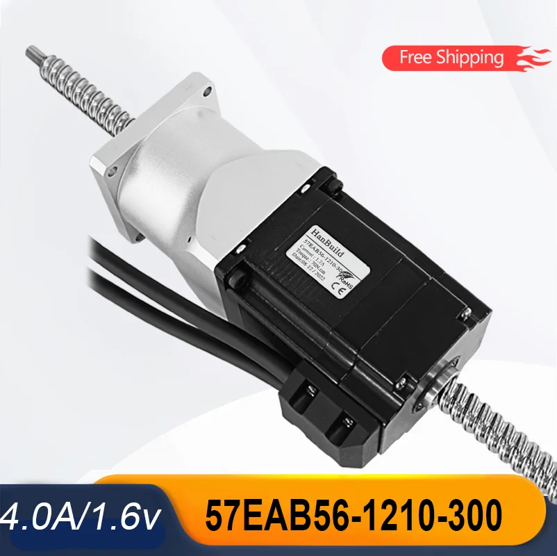 High precision through ball screw stepper motor 57EAB56-1210-300 1.6v 1.3N. m 4.0A NEMA23 CNC 3D printer accessories
High precision through ball screw stepper motor 57EAB56-1210-300 1.6v 1.3N. m 4.0A NEMA23 CNC 3D printer accessories