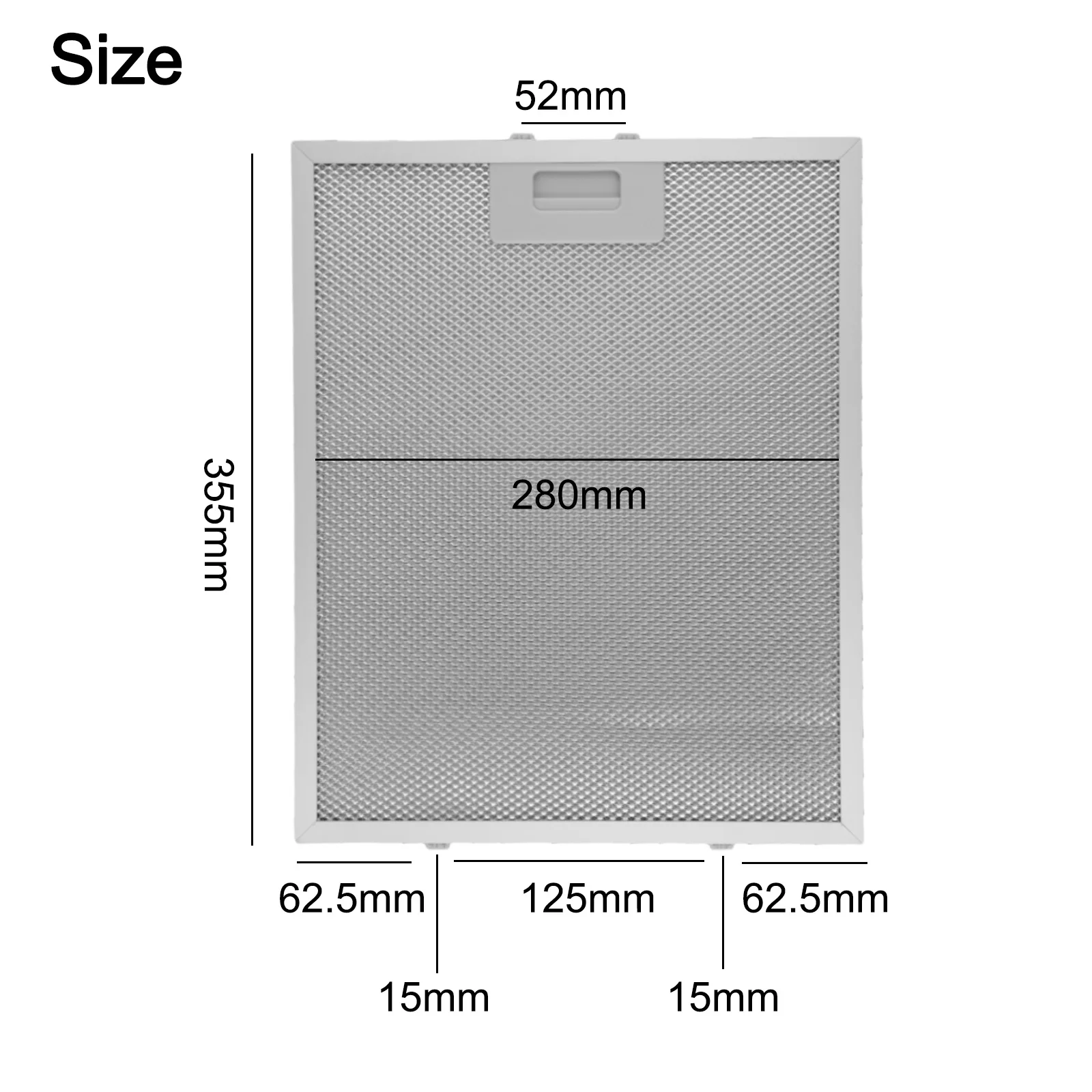 Kitchen Air Filtration Metal Mesh Extractor Filter 280x355x9mm Hassle-free Replacement Maintains Air Circulation
Kitchen Air Filtration Metal Mesh Extractor Filter 280x355x9mm Hassle-free Replacement Maintains Air Circulation