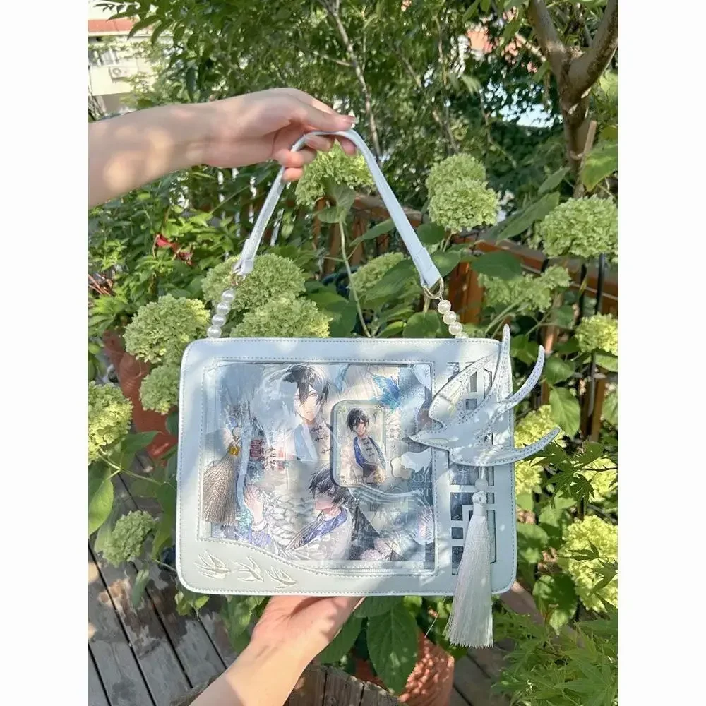 Mint Tea Original Itabag Handheld Shoulder Crossover Bag See-Through Versatile Ancient Style Women's Small Appetite
Mint Tea Original Itabag Handheld Shoulder Crossover Bag See-Through Versatile Ancient Style Women's Small Appetite
