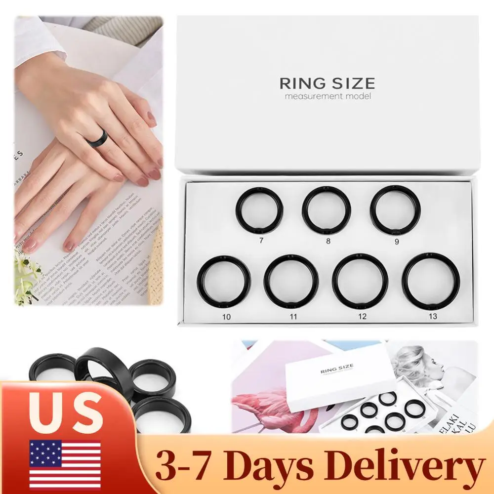 Smart Ring Sizing Kit Sizing Kit for Smart Ring Includes 7 Sample Ring Sizes Ring Measurement Tool Find The Ring Size Sizes 7-13
Smart Ring Sizing Kit Sizing Kit for Smart Ring Includes 7 Sample Ring Sizes Ring Measurement Tool Find The Ring Size Sizes 7-13