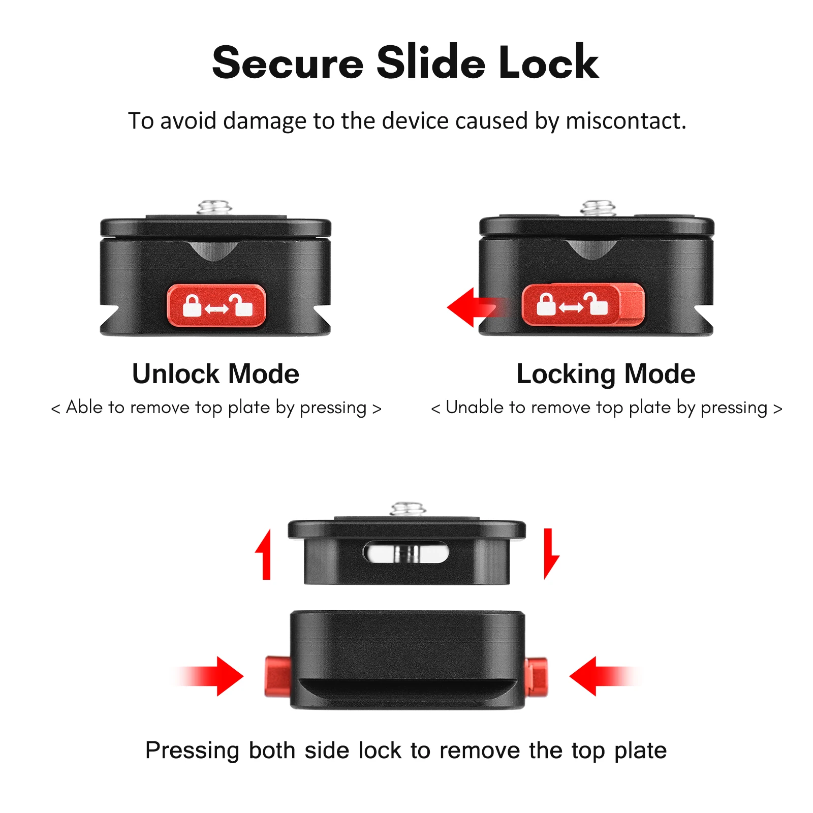 Aluminum Alloy Quick Release Plate Tripod QR Plate Camera Mount Adapter Quick Setup with 1/4 Inch Screw for DSLR Camera
Aluminum Alloy Quick Release Plate Tripod QR Plate Camera Mount Adapter Quick Setup with 1/4 Inch Screw for DSLR Camera