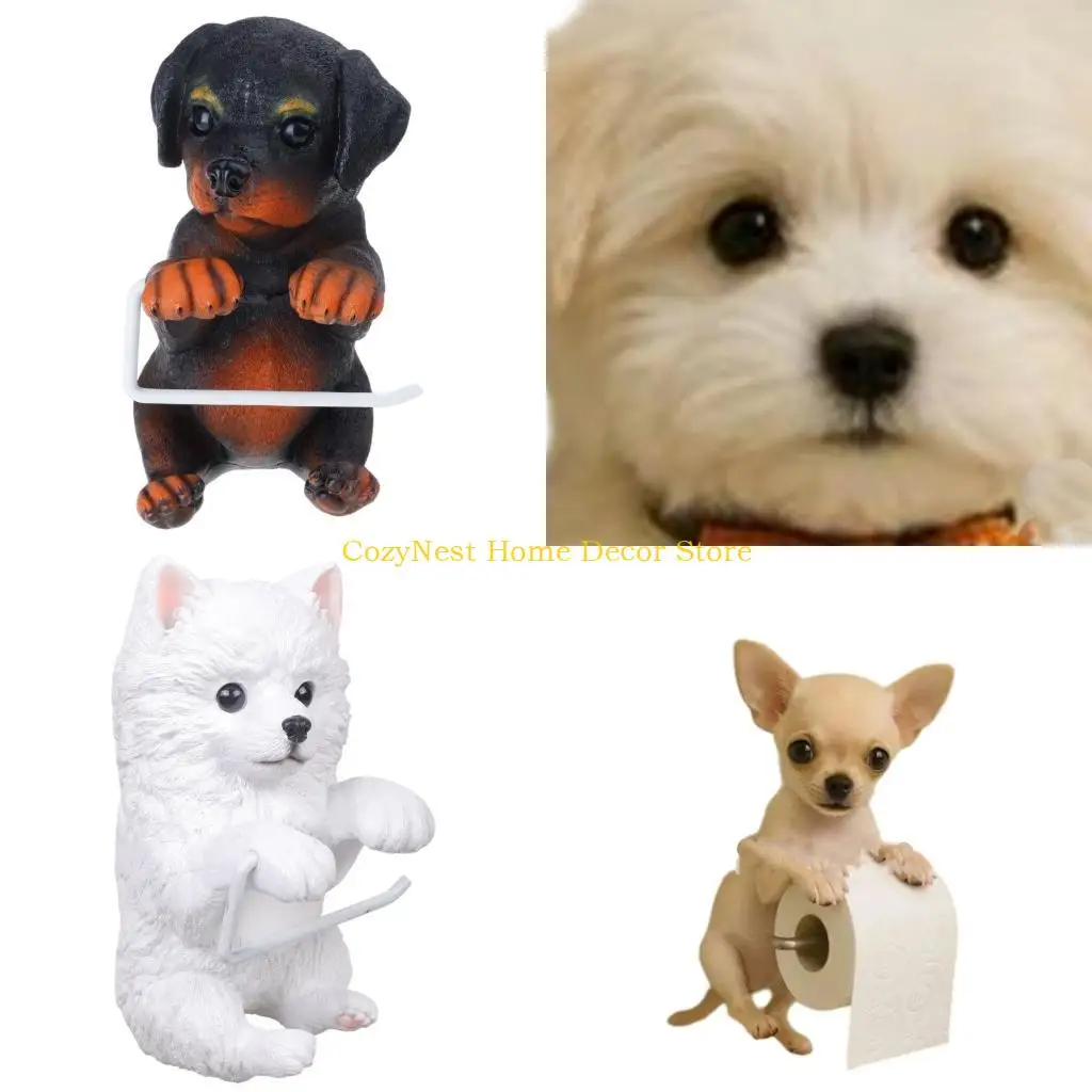 92MF Artistic Dog Theme Tissue Dispenser With Sturdy Construction Home Essential
92MF Artistic Dog Theme Tissue Dispenser With Sturdy Construction Home Essential