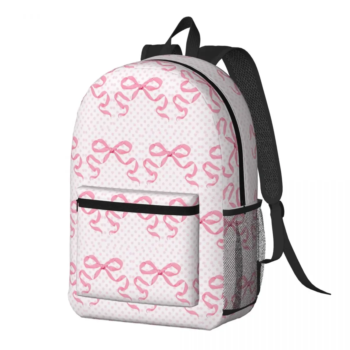 Pink Bow And Polka Dot Boho Style Backpack Daypack Large Capacity Boys Girls BookBag School Bag Shoulder Bags for Men Women
Pink Bow And Polka Dot Boho Style Backpack Daypack Large Capacity Boys Girls BookBag School Bag Shoulder Bags for Men Women