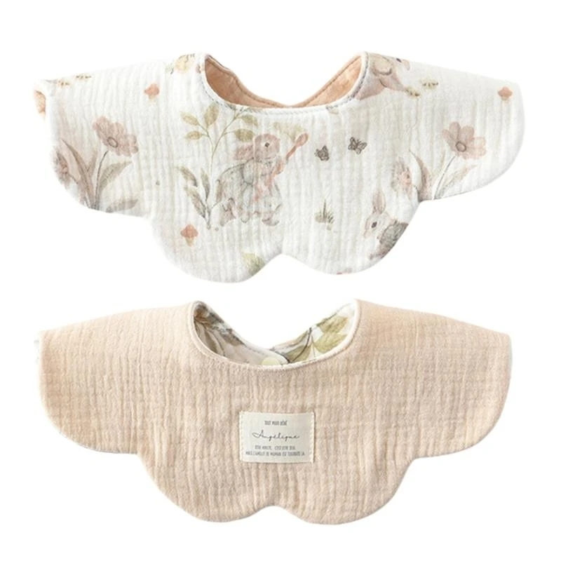 Baby Bib Breathable Cotton Bandana Scarf Infants Drooling Bib 2-Use Burp Cloth G2TD
Baby Bib Breathable Cotton Bandana Scarf Infants Drooling Bib 2-Use Burp Cloth G2TD