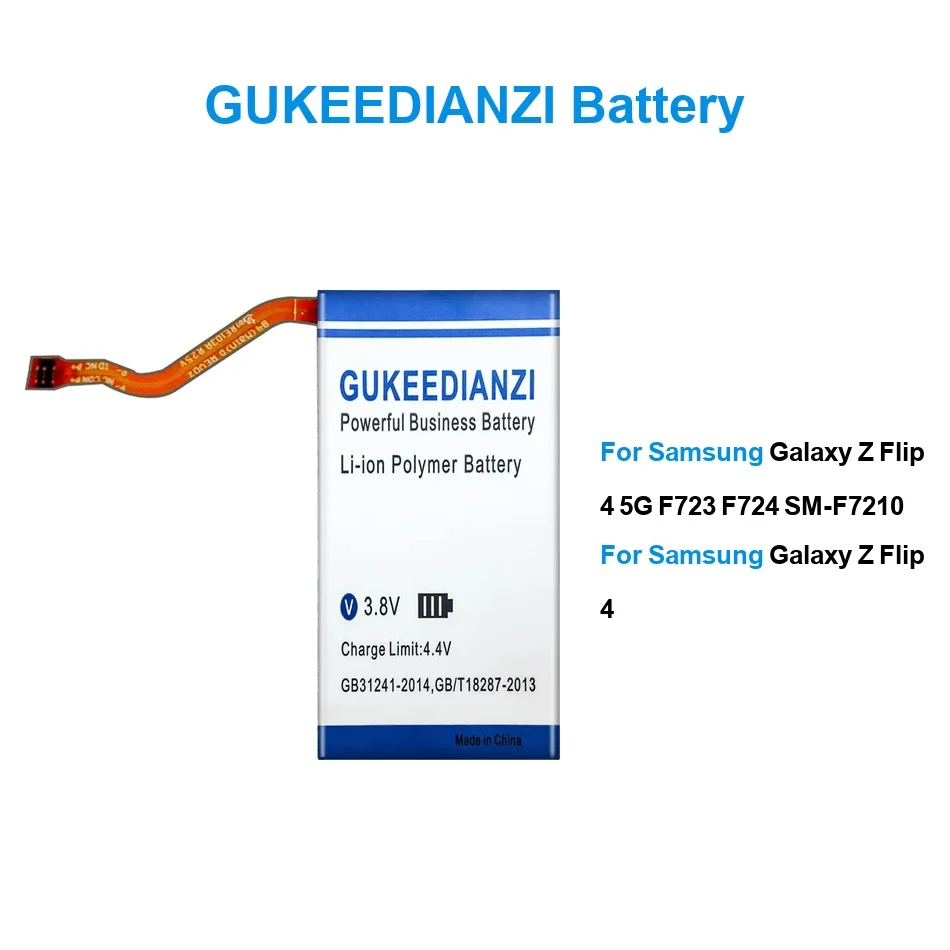 Аккумулятор 1600-3200 мАч для Samsung Galaxy Z Flip 4 F723 F724 SM-F7210 5G EB-BF725ABY+EB-BF724ABY EB-BF724ABY EB-BF725ABY
Аккумулятор 1600-3200 мАч для Samsung Galaxy Z Flip 4 F723 F724 SM-F7210 5G EB-BF725ABY+EB-BF724ABY EB-BF724ABY EB-BF725ABY