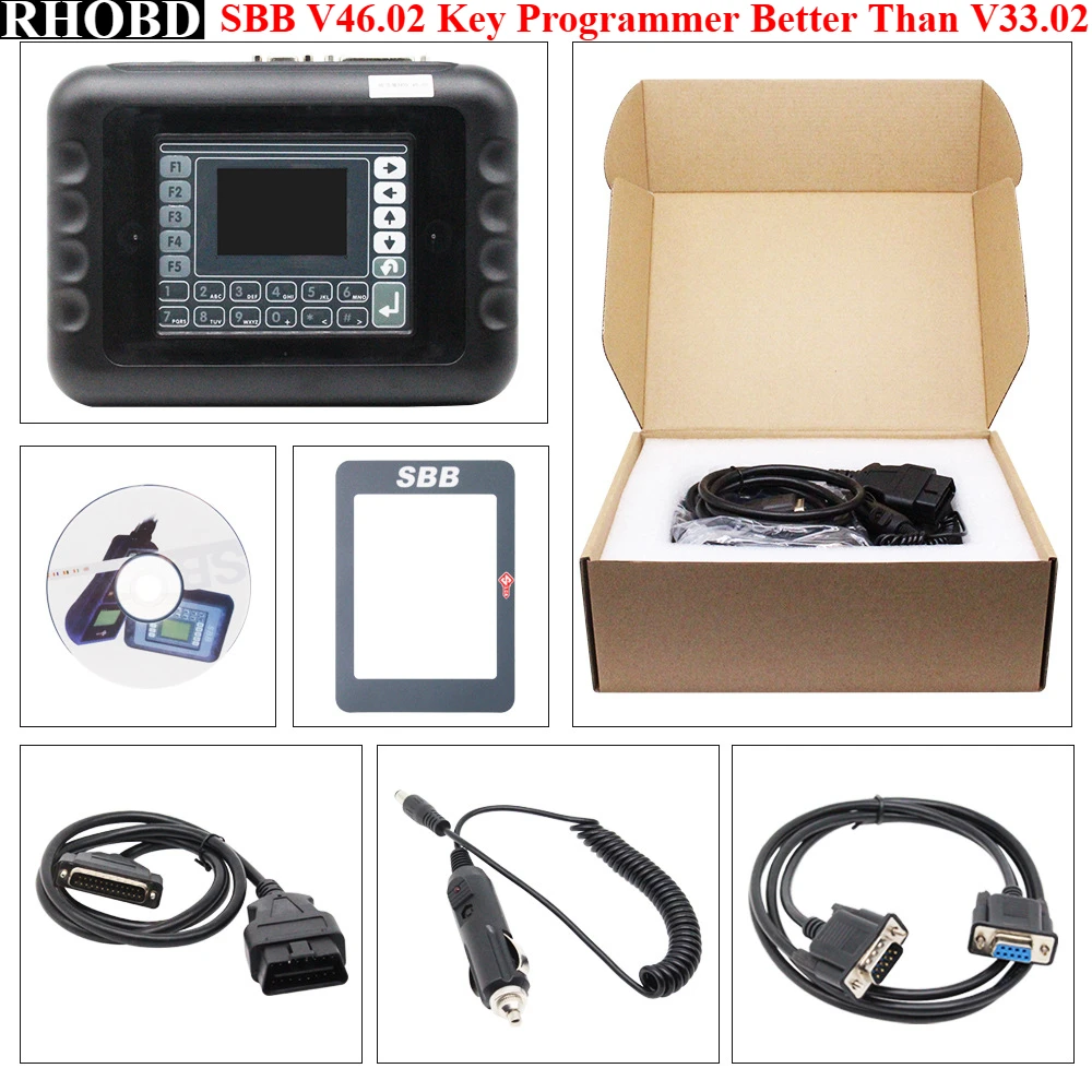 NEWBest SBB V46.02 Key Programmer Car Key Programming Matching Instrument SBB Better Than V33.02 Upgraded Version Multilingual
NEWBest SBB V46.02 Key Programmer Car Key Programming Matching Instrument SBB Better Than V33.02 Upgraded Version Multilingual
