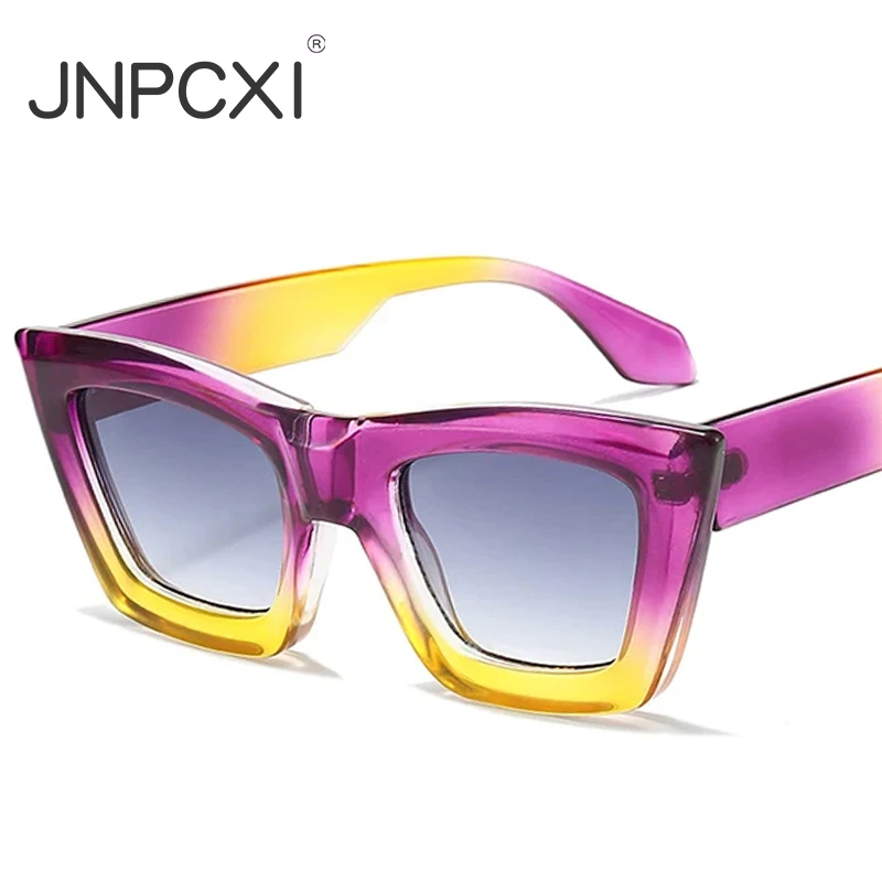 JNPCXI Vintage Cat Eye Double Color Women Luxury Sunglasses Shades UV400 Fashion Gradient Men Sun Glasses
JNPCXI Vintage Cat Eye Double Color Women Luxury Sunglasses Shades UV400 Fashion Gradient Men Sun Glasses