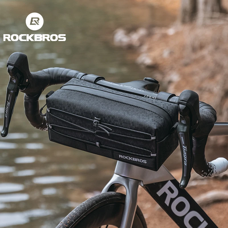 ROCKBROS Front Tube Bike Bag Storage 2L Capacity Handlebar Multifunction Cycling Portable Shoulder Bag MTB Road Bike Accessories
ROCKBROS Front Tube Bike Bag Storage 2L Capacity Handlebar Multifunction Cycling Portable Shoulder Bag MTB Road Bike Accessories