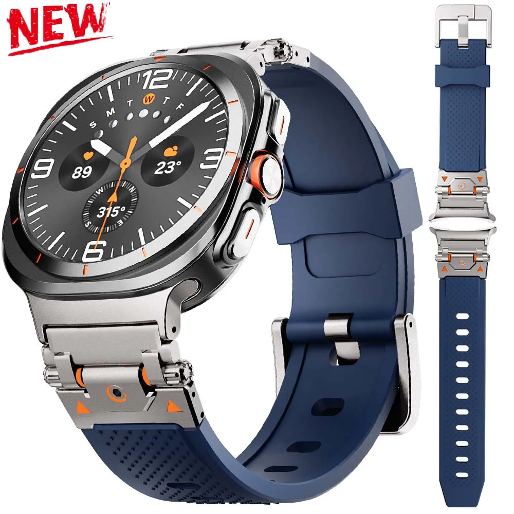 Rubber Strap for Samsung Galaxy Watch 7 Ultra 47mm Sports Silicone Band Bracelet for Galaxy Watch Ultra 47mm Watchband Wristband
Rubber Strap for Samsung Galaxy Watch 7 Ultra 47mm Sports Silicone Band Bracelet for Galaxy Watch Ultra 47mm Watchband Wristband
