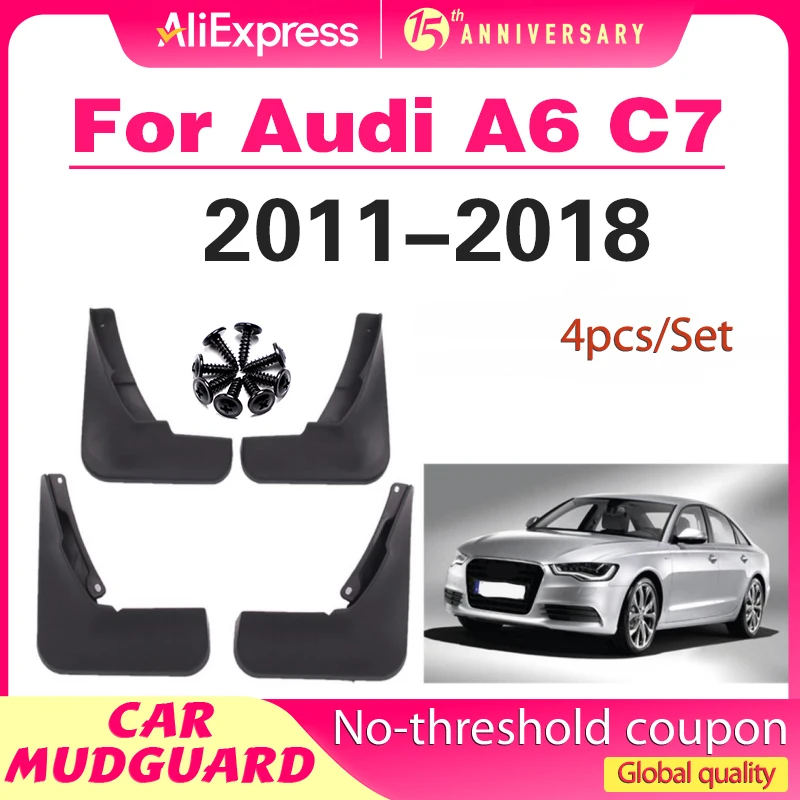 4 PCS Car Mud Flaps for Audi A6 Sedan Saloon Avant C7 2011~2018 Mudguard Splash Guards Fender Mudflaps Auto Accessories
4 PCS Car Mud Flaps for Audi A6 Sedan Saloon Avant C7 2011~2018 Mudguard Splash Guards Fender Mudflaps Auto Accessories