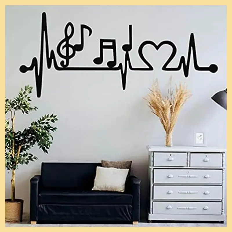 GOOD-Music Decoration Living Room Decoration Ekg Music Wall Art, Wall Hangings, Music Lover Gift
GOOD-Music Decoration Living Room Decoration Ekg Music Wall Art, Wall Hangings, Music Lover Gift