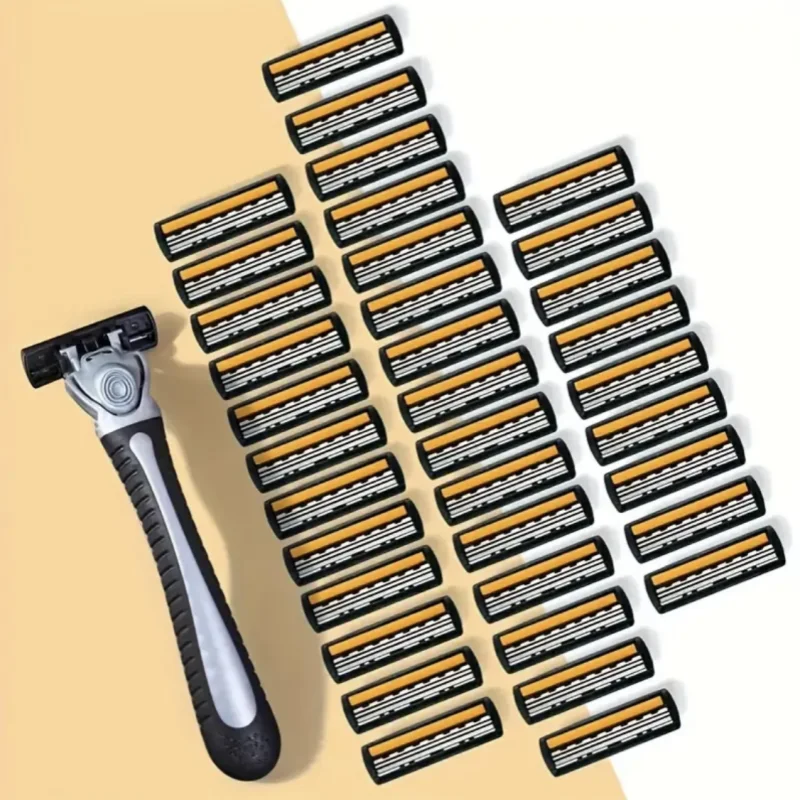 Shaver Brand New Design Men Razor Shaving Three Layer Shaver Reusable Razor Imported Blade Multi Tool Head Change
Shaver Brand New Design Men Razor Shaving Three Layer Shaver Reusable Razor Imported Blade Multi Tool Head Change