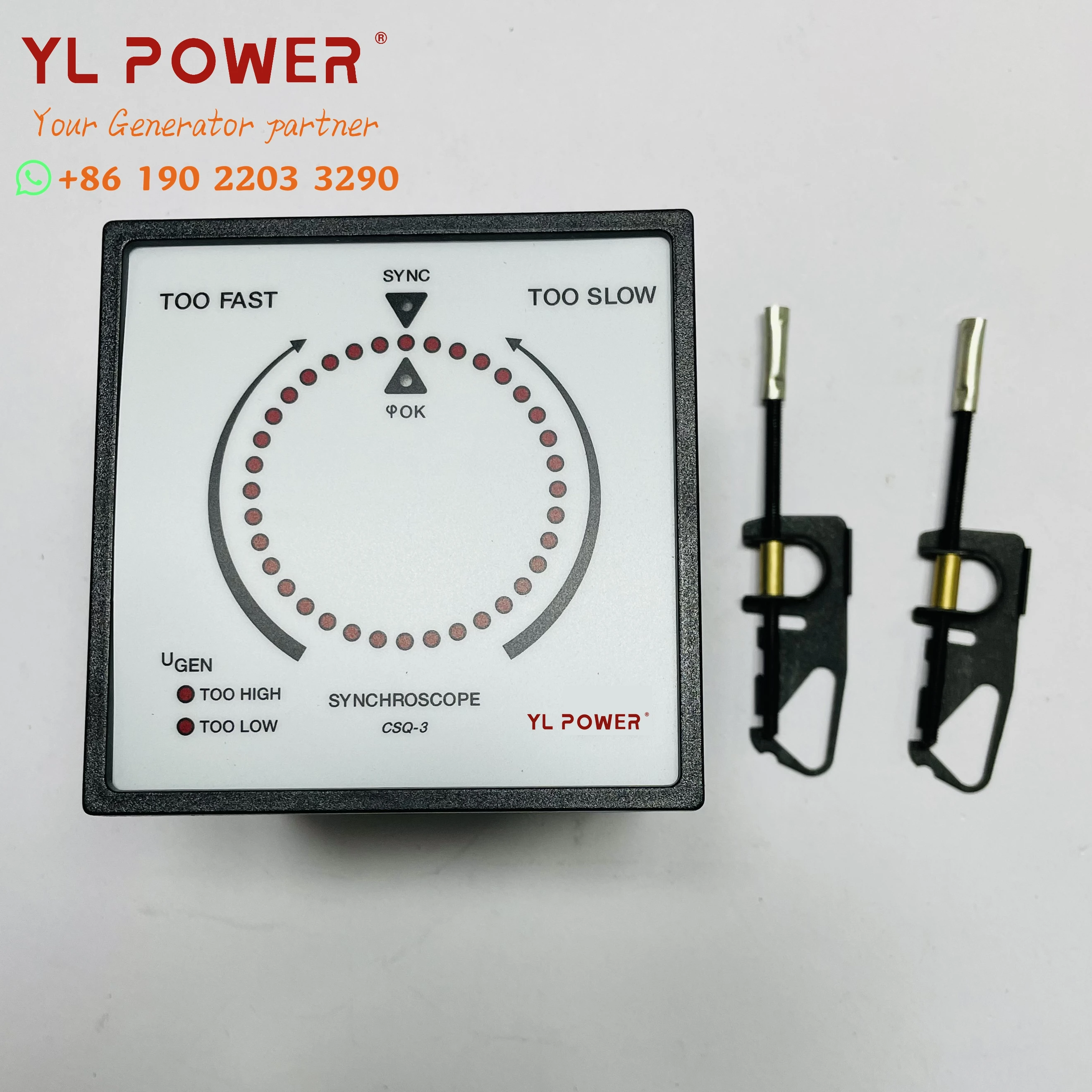 OEM CSQ-3 Multi-function Synchroscope Meter for Marine and Generator Engines