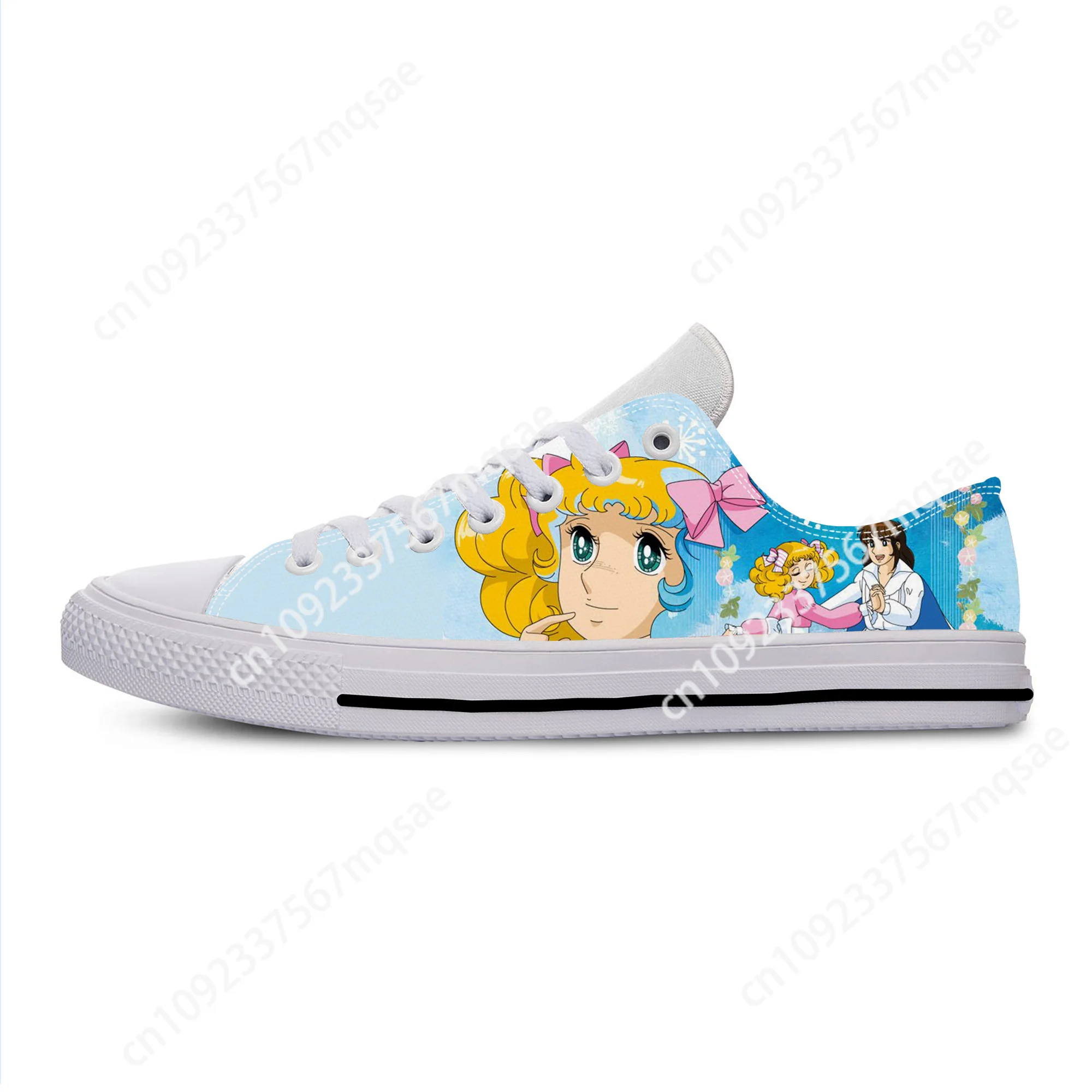 Japanese Anime Manga Cartoon Candy Candy Fashion Casual Cloth Shoes Low Top Lightweight Breathable 3D Print Men Women Sneakers
Japanese Anime Manga Cartoon Candy Candy Fashion Casual Cloth Shoes Low Top Lightweight Breathable 3D Print Men Women Sneakers