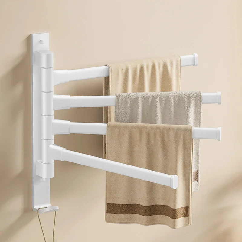 Advanced White 180° Rotating Towel Rack Aluminum Shower Bath Towel Rack For Convenient Storage Organizer Bathroom Accessories
Advanced White 180° Rotating Towel Rack Aluminum Shower Bath Towel Rack For Convenient Storage Organizer Bathroom Accessories