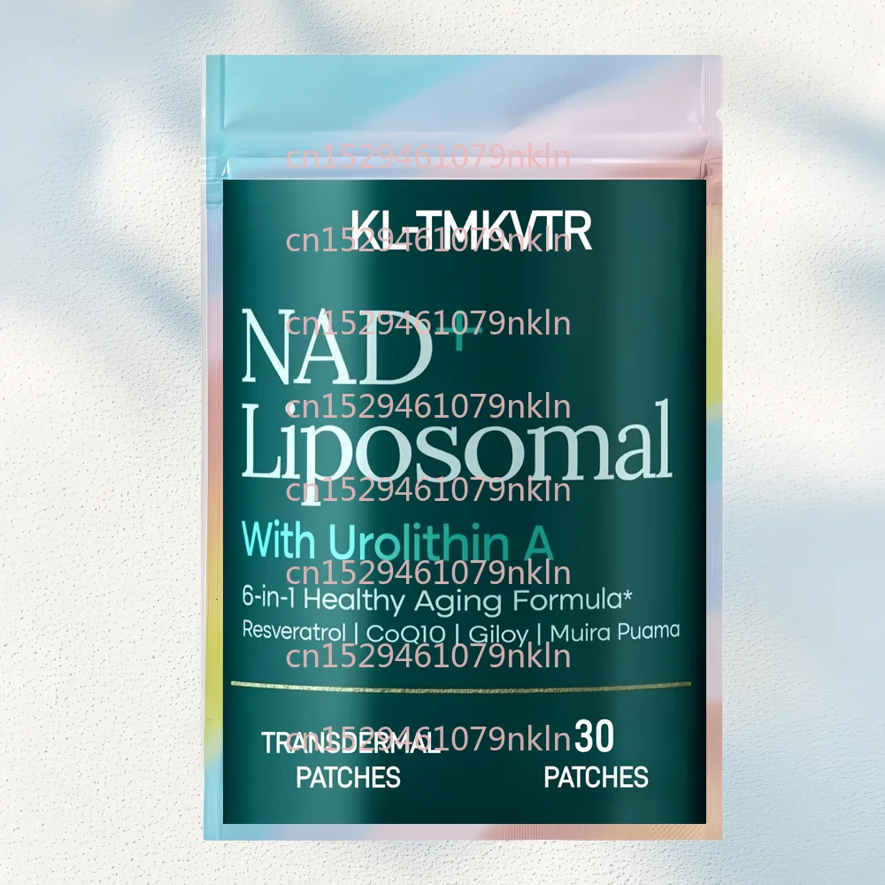 30 Patches Liposomal NAD+ Transdermal Patches With Resveratrol, Urolithin A for Natural Energy, Digestion, Detox, Gut Health
30 Patches Liposomal NAD+ Transdermal Patches With Resveratrol, Urolithin A for Natural Energy, Digestion, Detox, Gut Health
