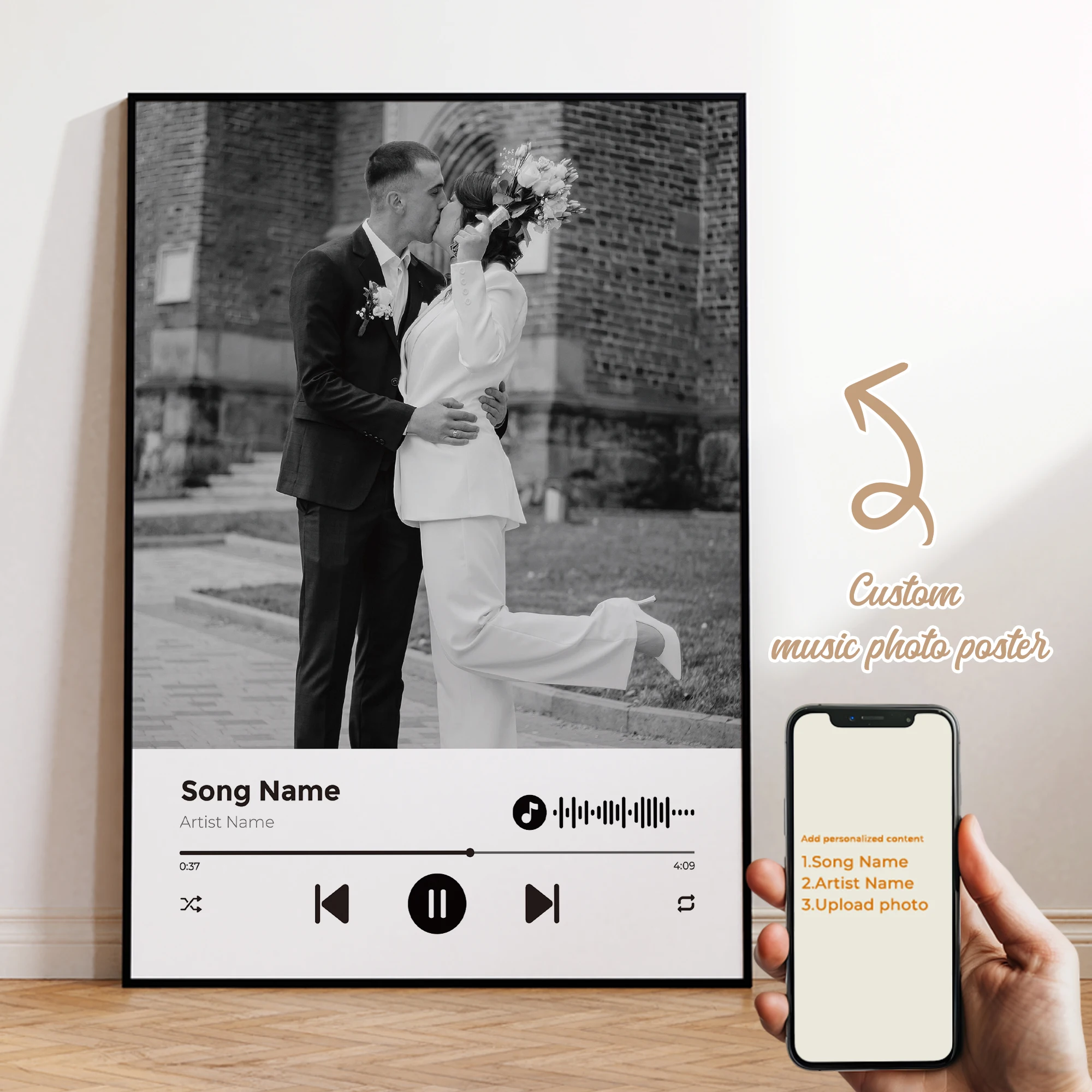 1pcs Custom Personalized Wedding Anniversary Photos Wall Art Canvas Print Picture Living Room Kids Room Home Decor
1pcs Custom Personalized Wedding Anniversary Photos Wall Art Canvas Print Picture Living Room Kids Room Home Decor
