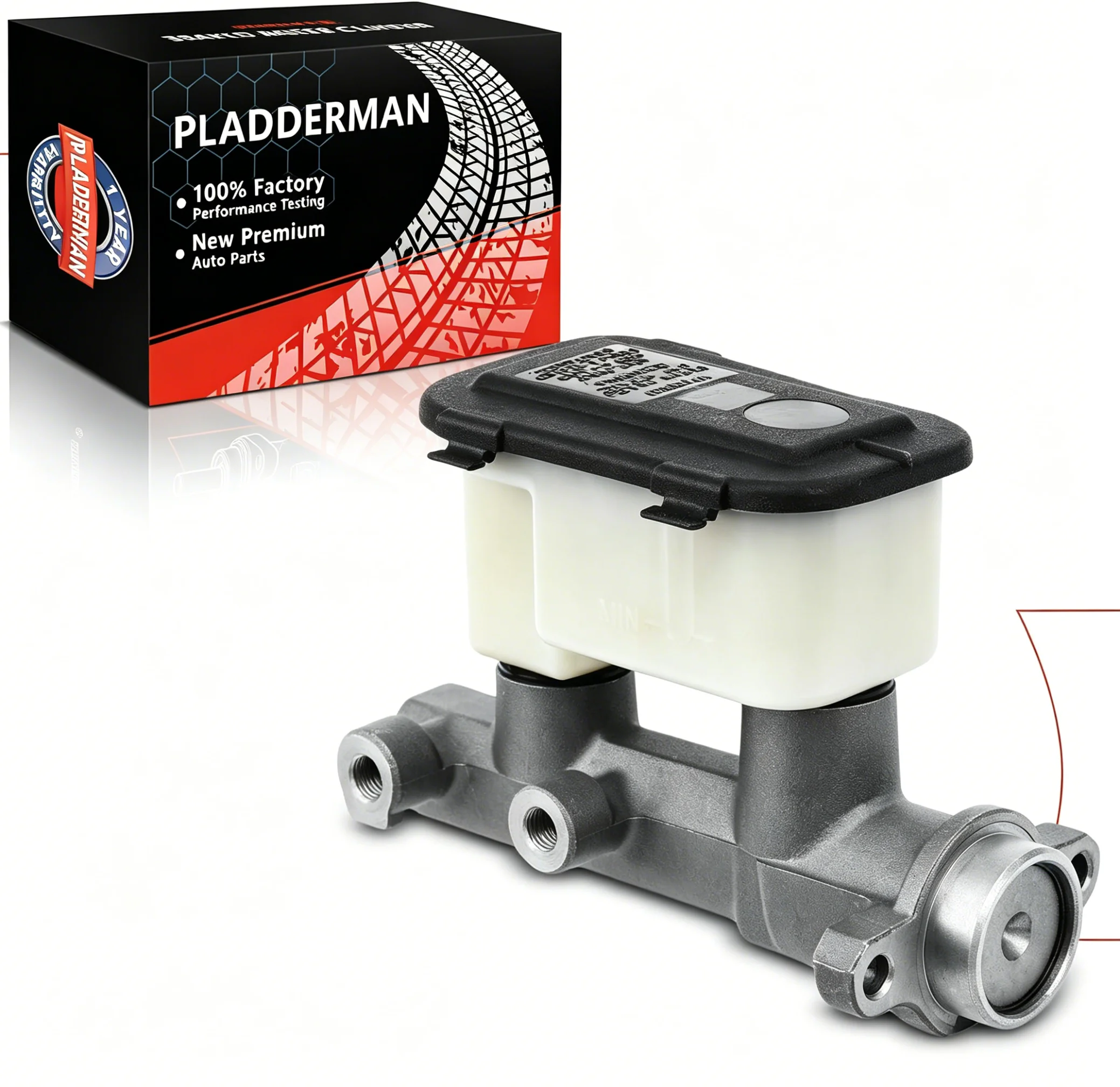 Brake Master Cylinder Compatible with Chevy,Cadillac,Dodge GMC Ram 1500, Escalade, C1500, C2500, K1500, K2500, Tahoe, Yukon
Brake Master Cylinder Compatible with Chevy,Cadillac,Dodge GMC Ram 1500, Escalade, C1500, C2500, K1500, K2500, Tahoe, Yukon