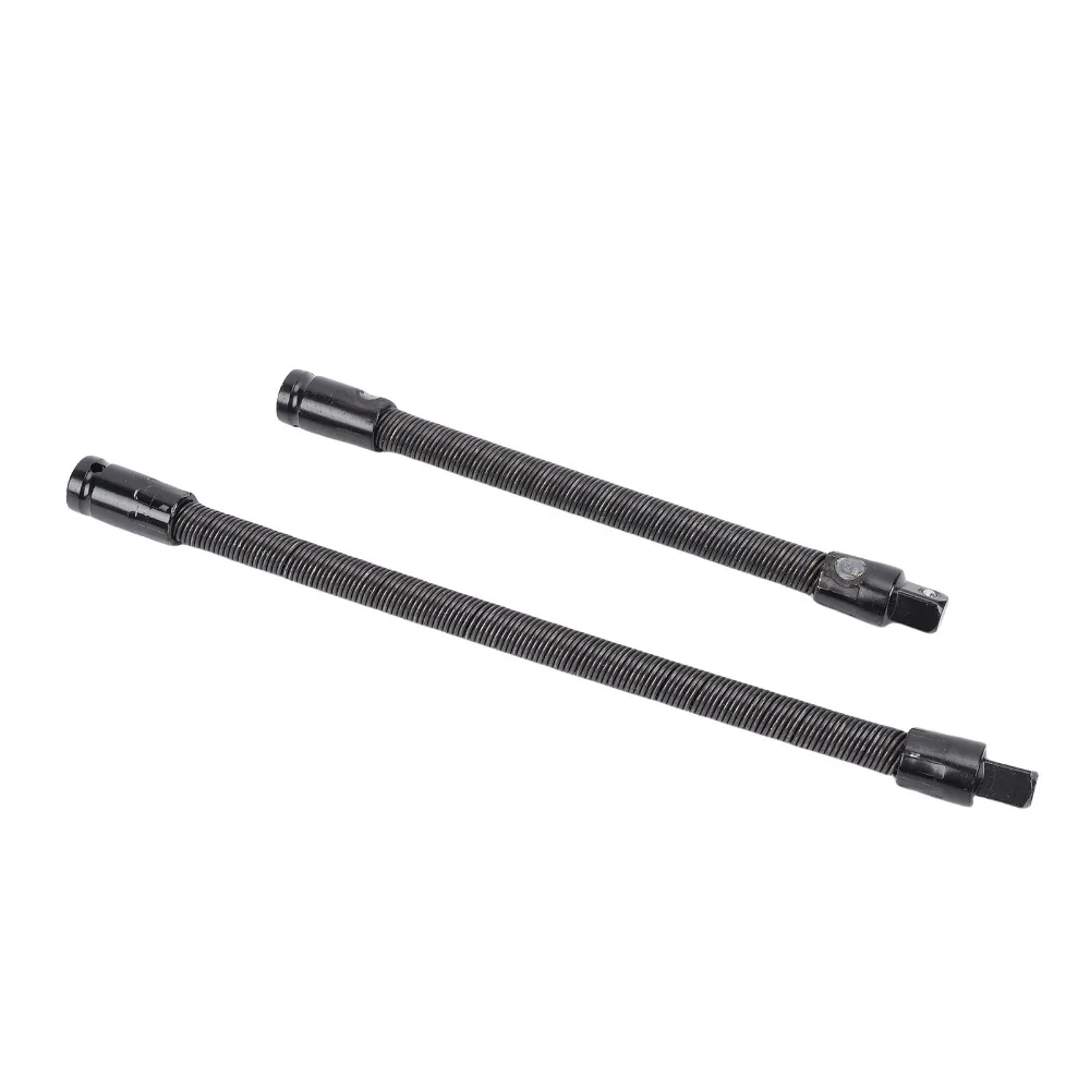 2pcs 1/2 Inch Drive Flexible Socket Extension Bar Spring Steel 250mm 350mm Bendable Socket Extender S2 Alloy Steel
2pcs 1/2 Inch Drive Flexible Socket Extension Bar Spring Steel 250mm 350mm Bendable Socket Extender S2 Alloy Steel
