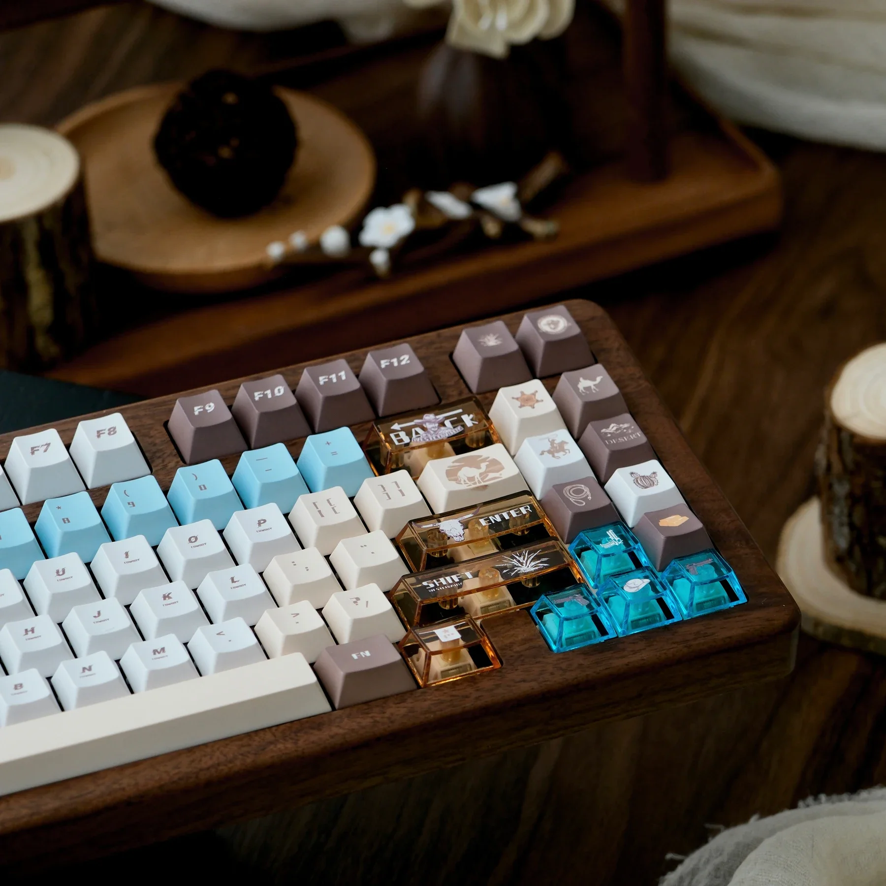Original Western Cowboy Keycaps Original PBT Full Five-Sided Sublimation + Transparent PC Customized Mechanical Keyboard Keycaps
Original Western Cowboy Keycaps Original PBT Full Five-Sided Sublimation + Transparent PC Customized Mechanical Keyboard Keycaps