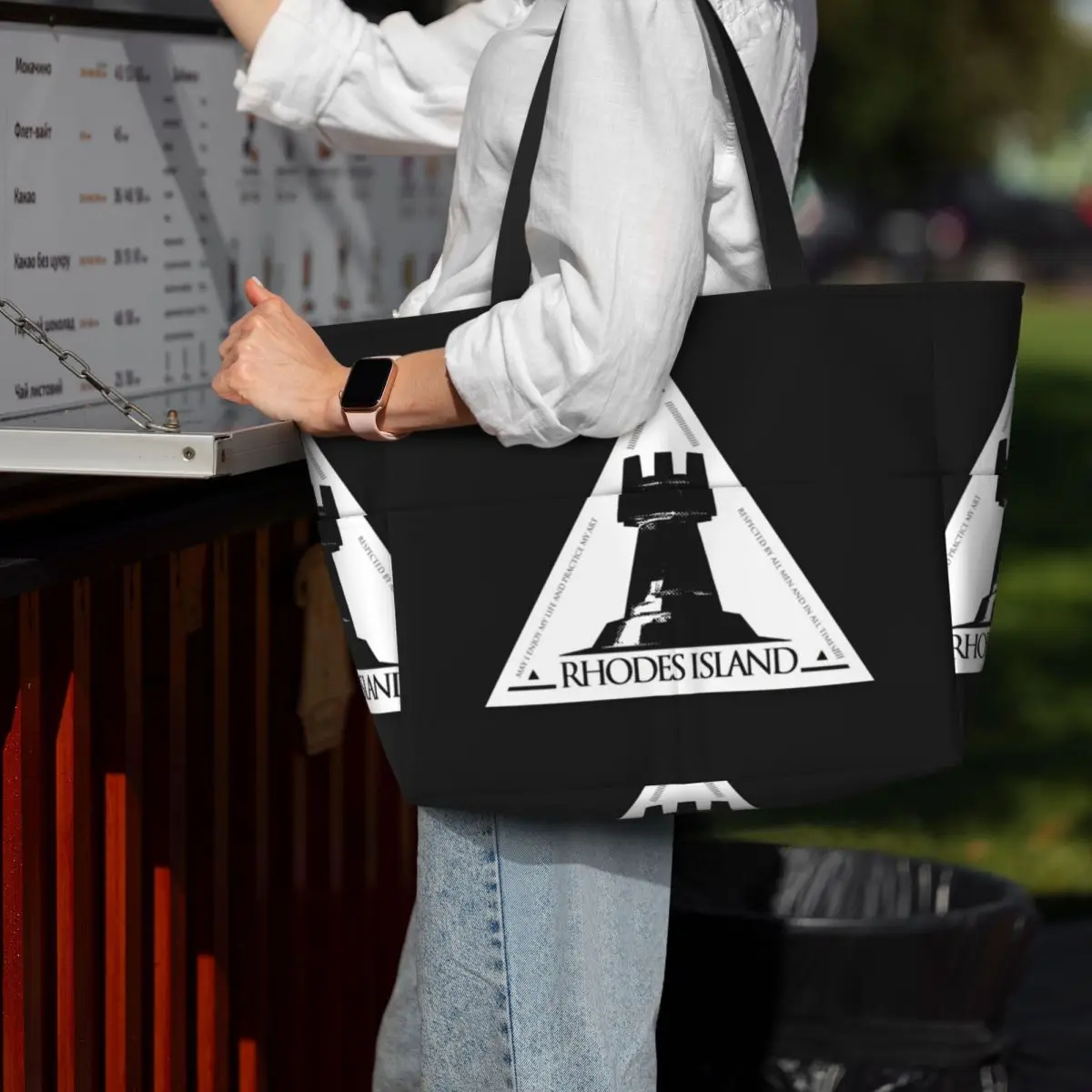 Arknights Rhodes Island Emblem Beach Tote Bag Sport Gym Yoga Duffle Large Tote Bag Women Travel Bag Fitness bag
Arknights Rhodes Island Emblem Beach Tote Bag Sport Gym Yoga Duffle Large Tote Bag Women Travel Bag Fitness bag