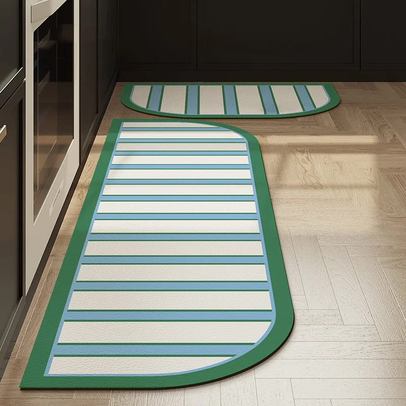Ins Style Striped Kitchen Mat Non-slip Long Strip Runner Floor Mats Oil-proof Waterproof Kitchen Carpet Dirty Home Decoration 러그
Ins Style Striped Kitchen Mat Non-slip Long Strip Runner Floor Mats Oil-proof Waterproof Kitchen Carpet Dirty Home Decoration 러그