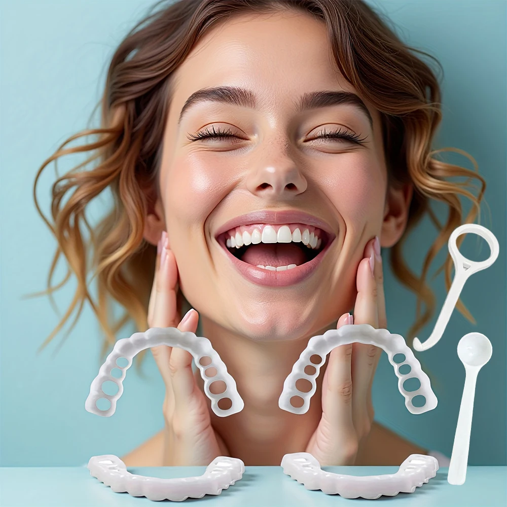 New Fashion Beauty Teeth Veneers, Instant Smile Whitening Cover, Trendy design suitable for modern lovers H2931
New Fashion Beauty Teeth Veneers, Instant Smile Whitening Cover, Trendy design suitable for modern lovers H2931