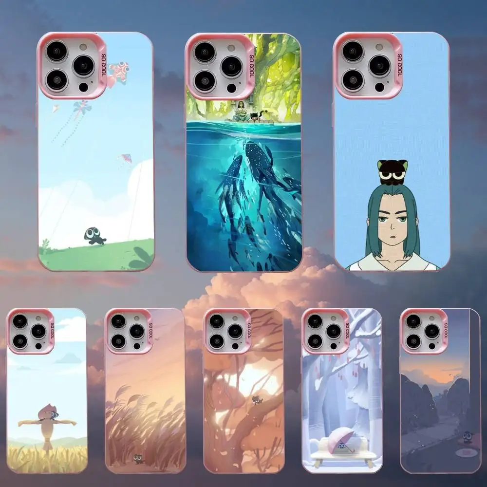 L-Luo Xiaohei Cartoon Phone Case For iPhone 16,15,14,13,12,11,Mini,Pro,SE,MAX Pink Matte Silicone Cover
L-Luo Xiaohei Cartoon Phone Case For iPhone 16,15,14,13,12,11,Mini,Pro,SE,MAX Pink Matte Silicone Cover