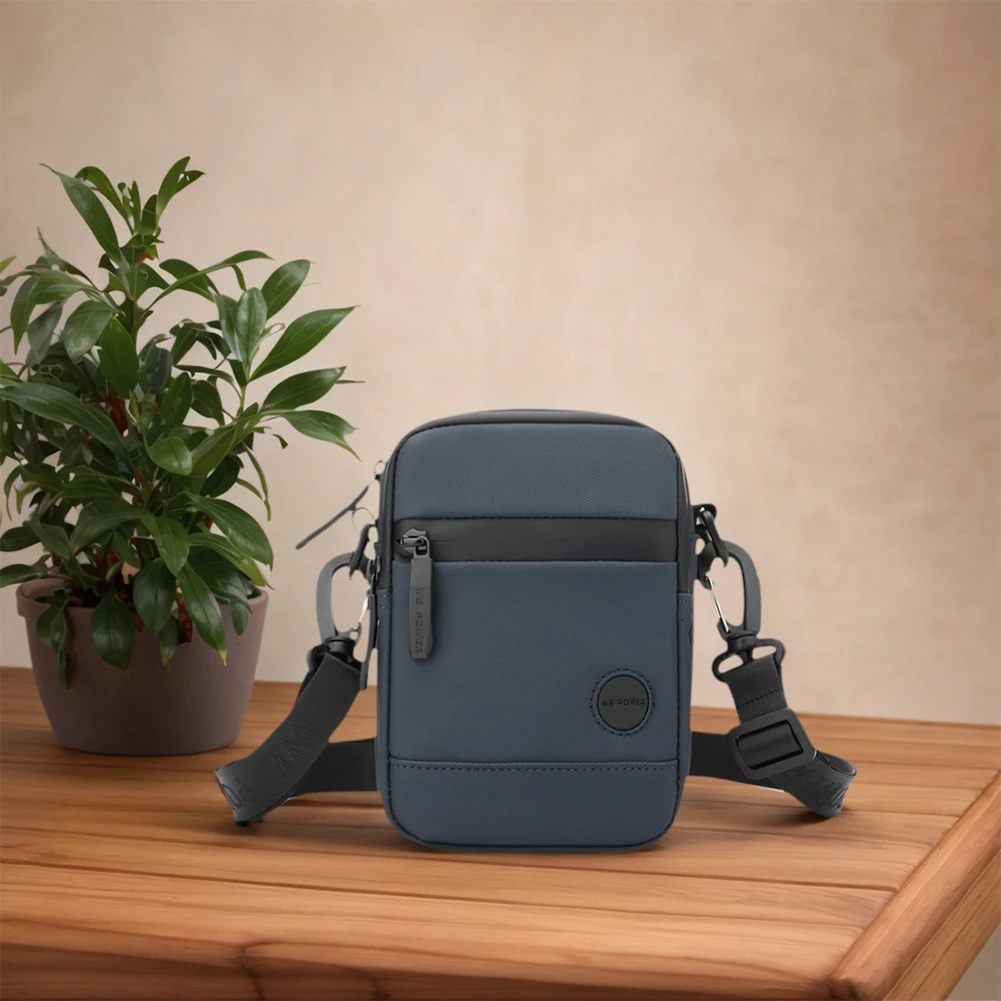 Nylon Mini Crossbody Bag Solid Color Mini Messenger Bag Adjustable Strap Phone Purse for Men Cell Phone Passport Wallet
Nylon Mini Crossbody Bag Solid Color Mini Messenger Bag Adjustable Strap Phone Purse for Men Cell Phone Passport Wallet