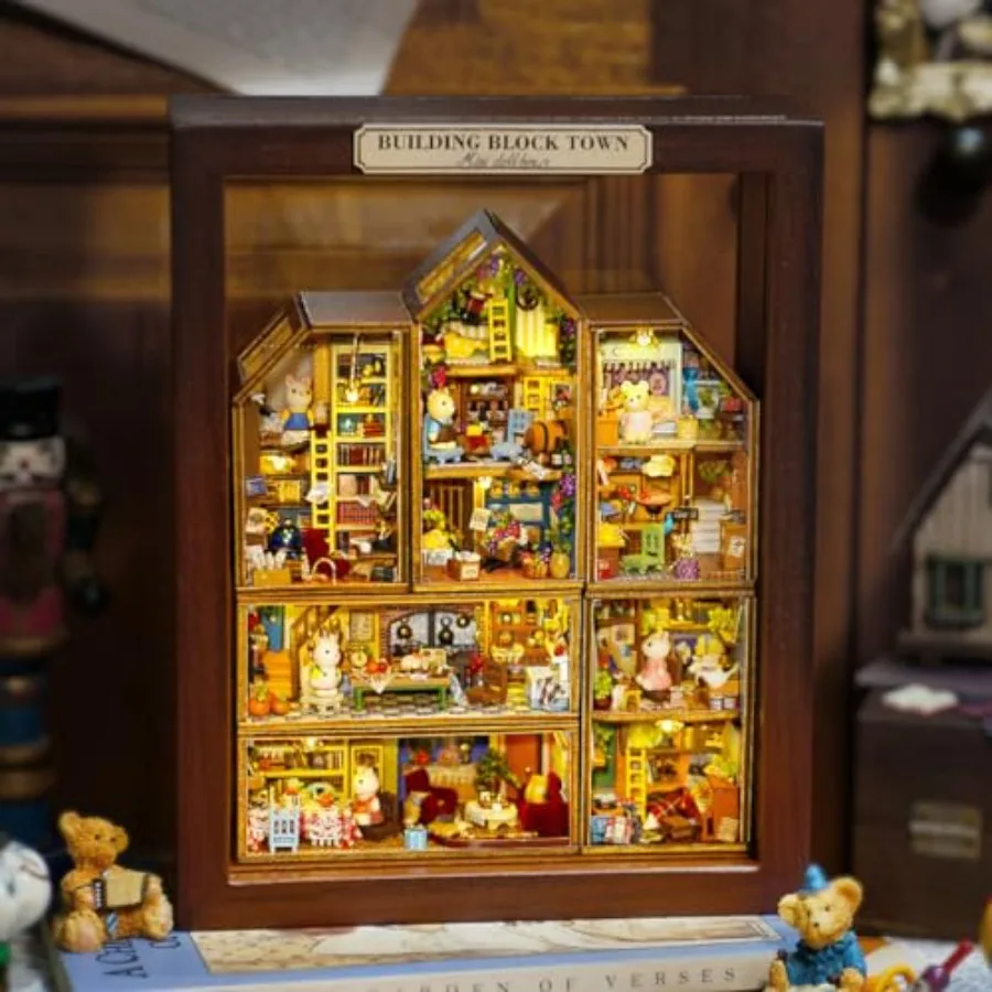 DIY Miniature House Kit, Mini House Kit for Adult to Build, Wooden Dollhouse Making Kit with Furniture, Christmas Birthday Gift
DIY Miniature House Kit, Mini House Kit for Adult to Build, Wooden Dollhouse Making Kit with Furniture, Christmas Birthday Gift