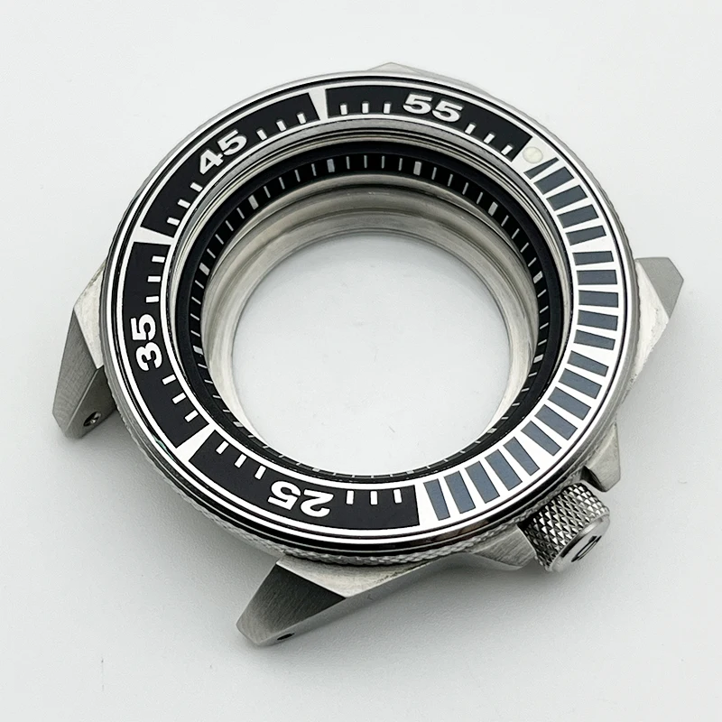 Mod NH35 Case Samurai King Fit NH35 NH36 4R Japan Automatic Movement Sapphire Mirror Stainless Steel Dial 28.5MM Watch Case
Mod NH35 Case Samurai King Fit NH35 NH36 4R Japan Automatic Movement Sapphire Mirror Stainless Steel Dial 28.5MM Watch Case
