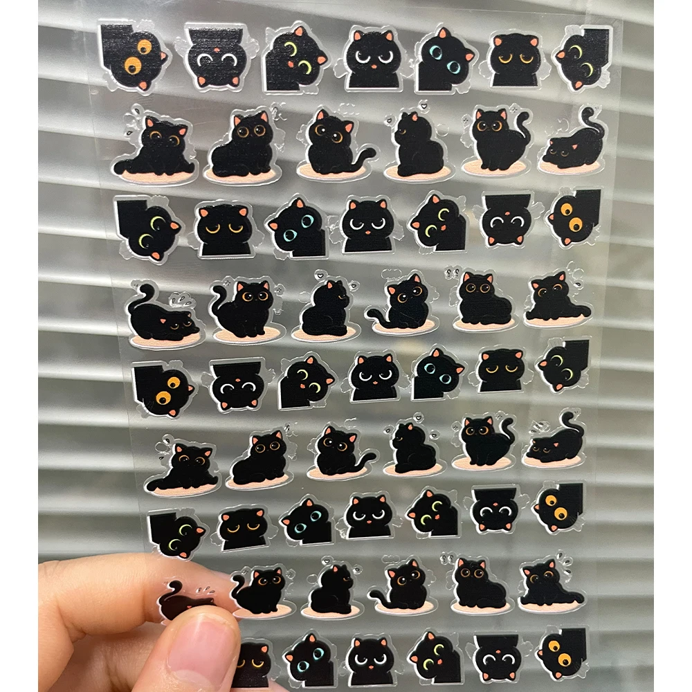 63Pcs/Piece Nail Art Stickers Lovely Cartoon Cat Stickers Notebook Suitcase Water Bottle Sticker DIY Toy Stickers
63Pcs/Piece Nail Art Stickers Lovely Cartoon Cat Stickers Notebook Suitcase Water Bottle Sticker DIY Toy Stickers